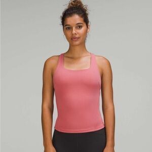 Lululemon Rose Pink InStill Tank Top - Size 6 - Excellent Condition